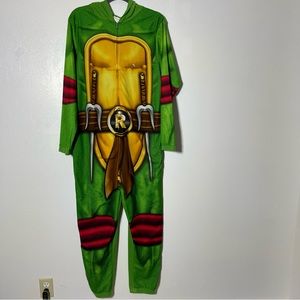 Nickelodeon Ninja Turtles. Hooded Jumpsuit. Size Medium. Good used condition!